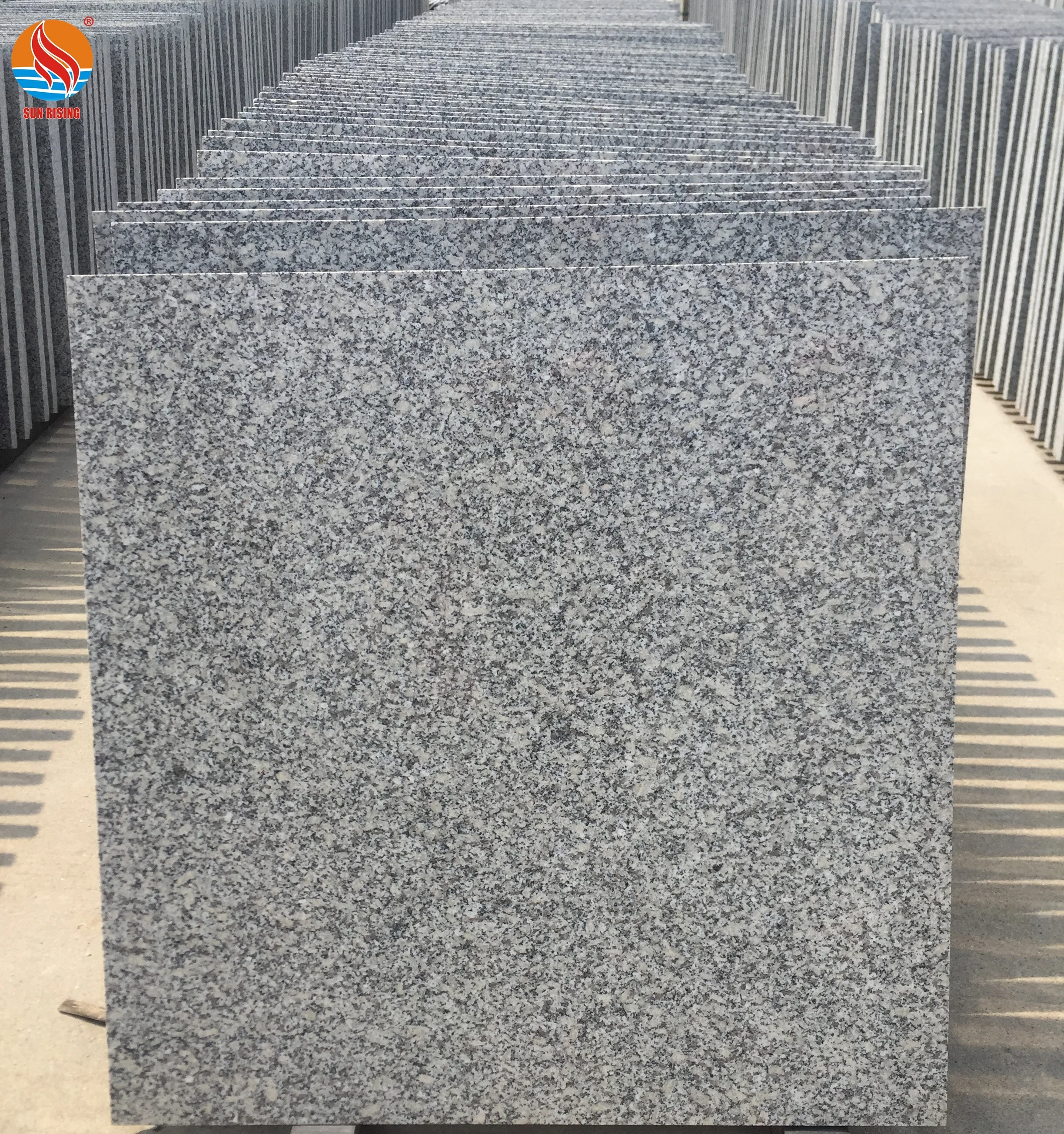 Chinese Natural Grey Granite Stone Tiles G602 For Flooring Grey Granite Stone Tiles G602
