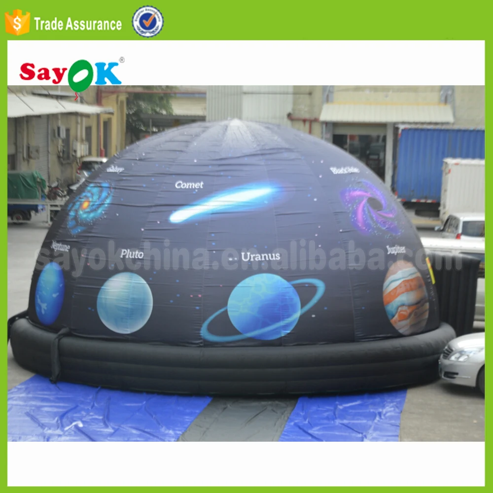 5m 6m Mini Inflatable Dome Projection Outdoor Portable