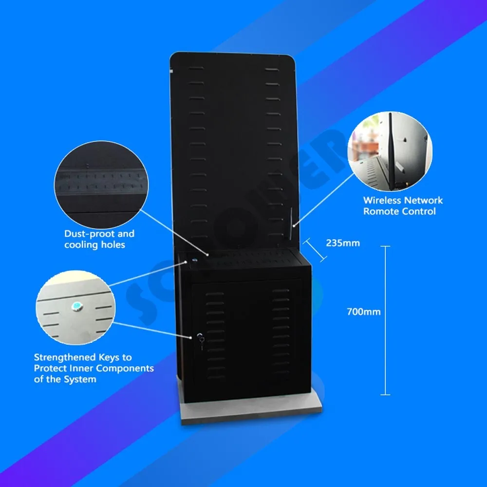 Multiple Cell Phone Charging Station/42" 3g Network Airport Free