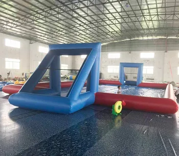 inflatable water soccer field