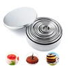 Stainless Steel Cake Ring Cutting Baking Tools 14 Pcs Cake Mold Set Round Mousse Ring