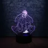 Cute Cartoon Eeyore Minnie Mickey Mouse Tinker Bell Donald Duck Buzz 3D LED Lamp Night Light Decor For Children Christmas Gift