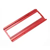 China Factory CNC machining Aluminum/alloy/stainless steel/Copper lcd led tv spare parts and Sandblasted red wall bracket
