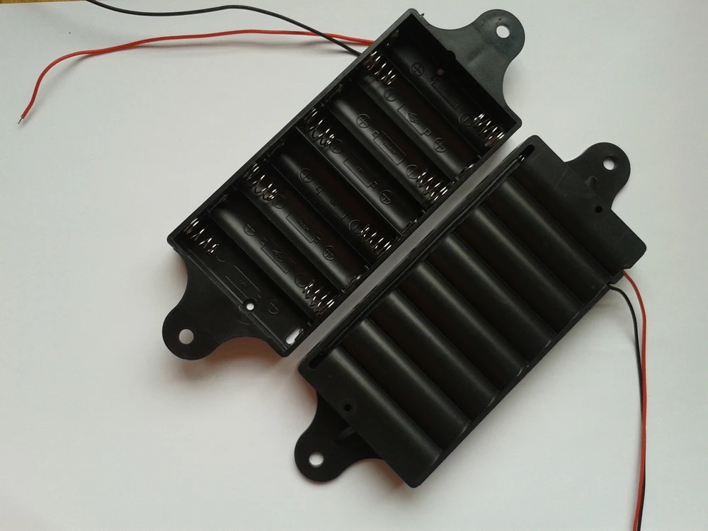 8AA Waterproof Battery Holder ROHS & CE Certified ABS Components ...