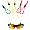 Sports sunglasses leather neck cord rope string, hold eyewear optical frames glasses neoprene chain strap thread line