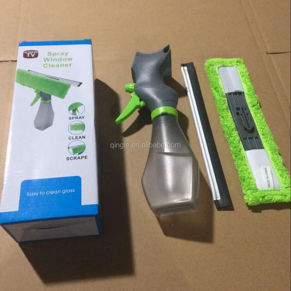 Window Wiper/window Squeegee Glass Cleaning Wiper /spray Window Mop