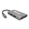 Usb C Hub Adapters With 4K Dual C-Type Docking To Solve The Problem Of Insufficient Computer Interface