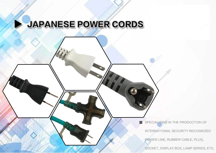 Xinsheng Japan 2 Pin Black Vctf Vff Hvff Electric Extension Cable 2