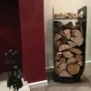 Home Fireplace Fire Mini Log Basket Holder Storage Stand