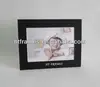 Newest cheap silver stamping black paper photo frame 4x6 5x7 8x10 a4 and envelop