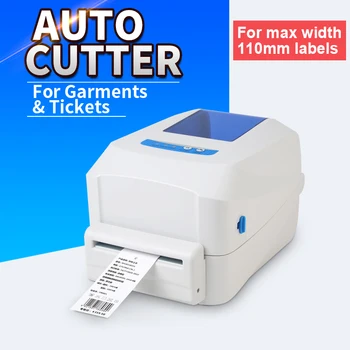 label textile clothing barcode washable printers stickers thermal transfer printer cutter automatic larger