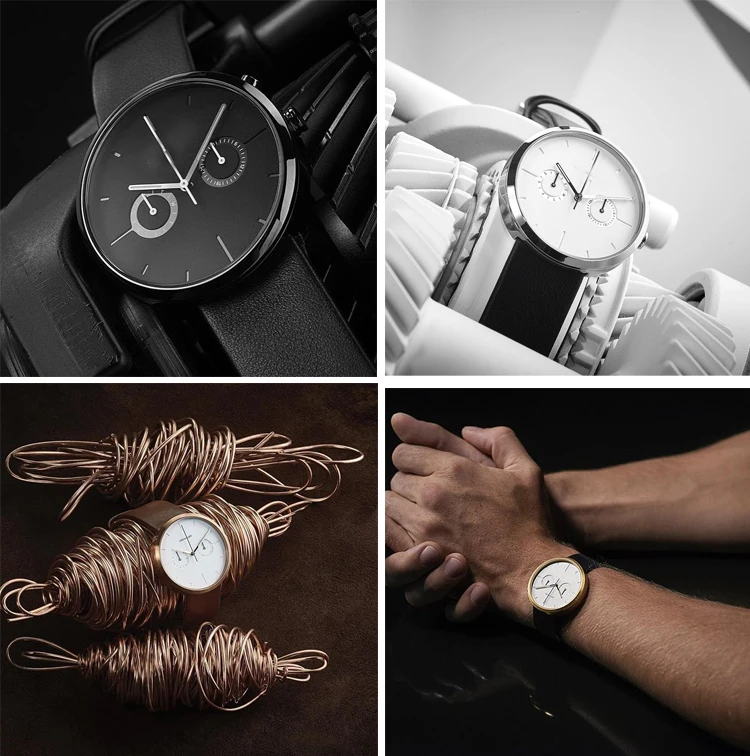 OEM Service Custom Logo Branded Watch Men Wrist Watch With Sapphire Glass