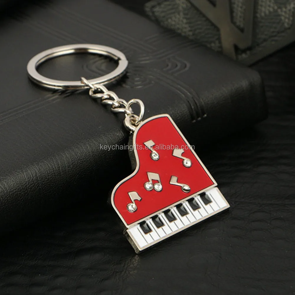 Wholesale Keychain Piano - Customizable Music Keyring