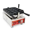 open mouth 4pcs taiyaki digital waffle pan machine with bubble maker