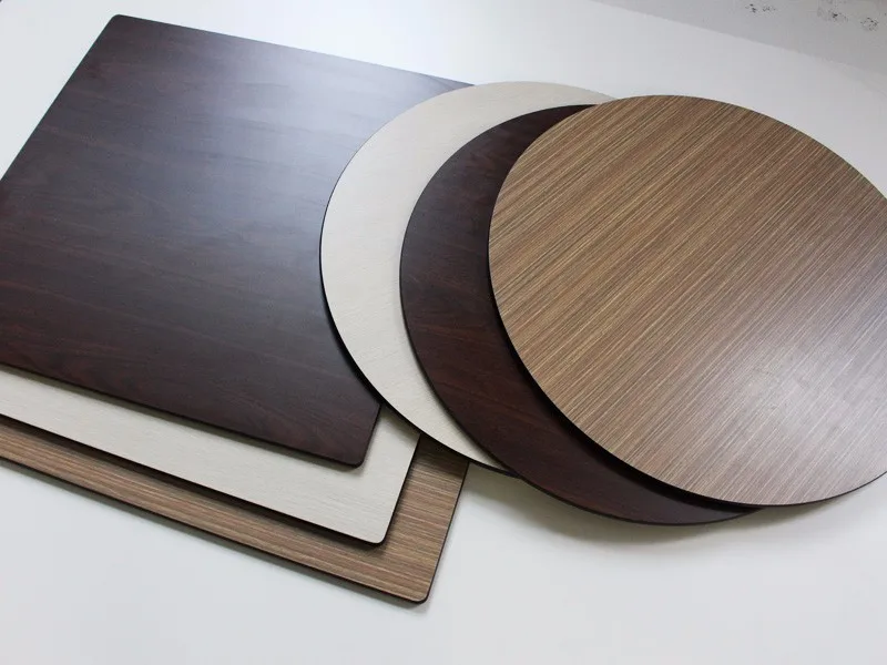 Waterproof Hpl Indoor Phenolic Resin Cafe Table Top Buy Cafe Table
