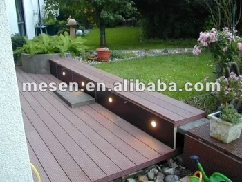 Giardino decorare/paesaggio wpc parco marciapiede/strada/path ... Pavimento plastica giardino