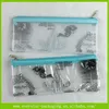 Alibaba Hot Sale Cheap Plastic Mesh Vinyl PVC Zip Stationery Bag