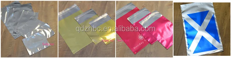 aluminum foil envelopes