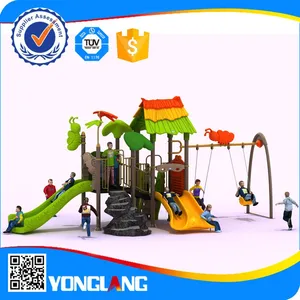 little tikes playground with swing