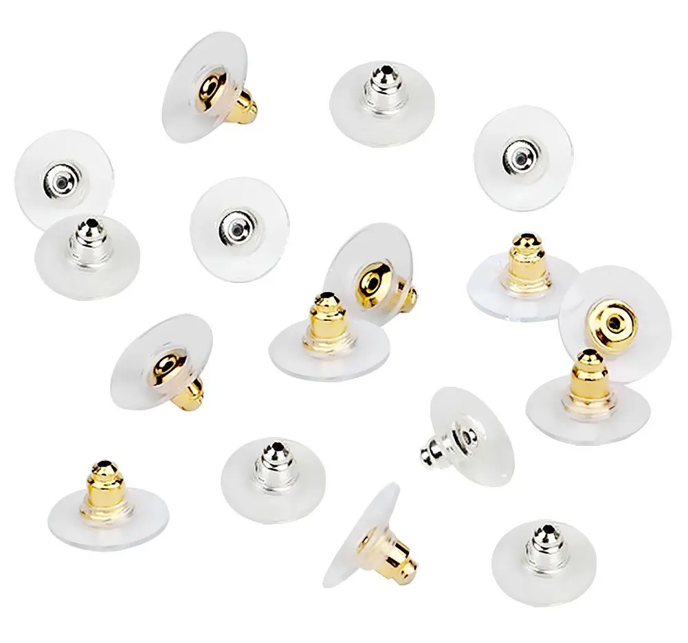 chenJBO 5 Pairs 925 Sterling Silver Earring Backs Butterfly Clutches Hypoallergenic Ear Nuts Ear Stud Ear Plugs Ear Locking