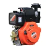 Air cooled 192f 13hp electric orange diesel engine