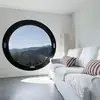 Circular Aluminium Windows|Aluminum Circle Window That Open PNOC0003CCW