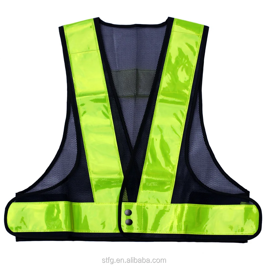 High Visibility Reflective Motorcycle Vest Safety Vest - Buy Reflective ...