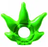 funny inflatable leaf water pool float large inflatable swim ring float for sale