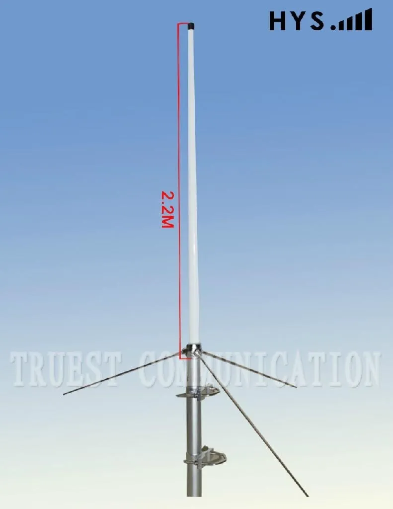 Hys 2.2m High Gain 6.5 Dbi 169mhz Vhf Base Station Antenna Buy Vhf