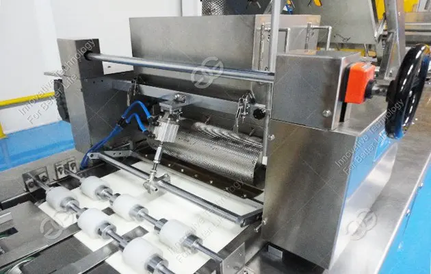 Automatic Chocolate Enrobing Wafer Biscuit Making Machine