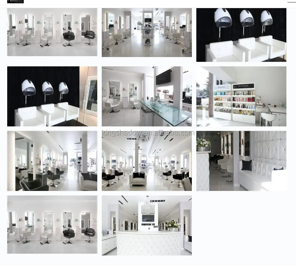 2017 elegante recepción salón de muebles de oficina de recepción en