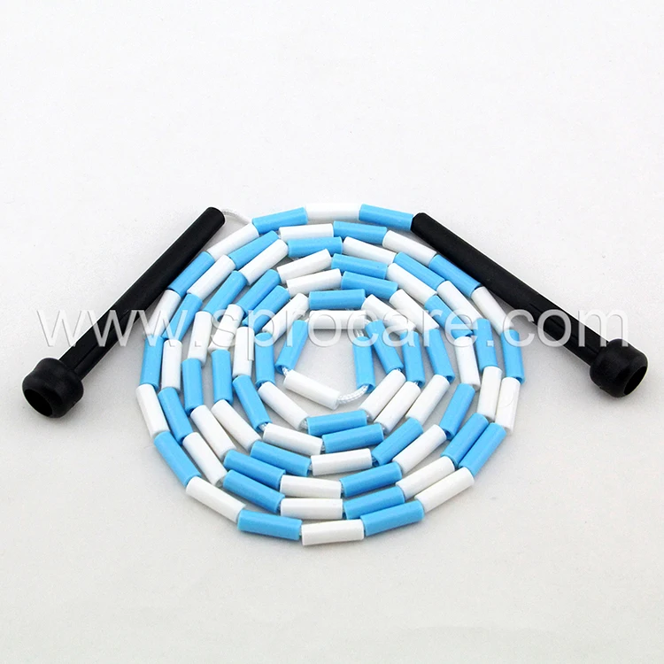 Jump Rope With Plastic Beaded Segmentation,Segmented Jump Rope Spjr23