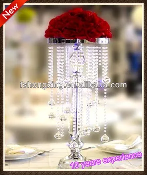 Sale By Bulk Elegant Crystal Table Top Chandelier Centerpieces For