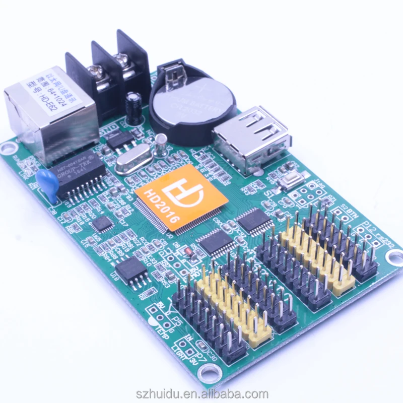 Huidu USB+Ethernet Port LED Asynchronous Control Card HD-E62