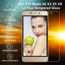 0.3mm 9H 2.5D Screen Protector Tempered Glass With Cleaning Kit For ZTE Blade S6 Scratch Resistant Explosion-proof