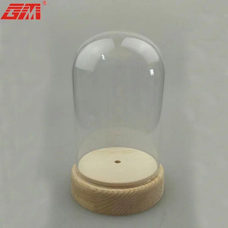 Wholesale Global Glass Dome With Wooden Base Buy Glass Dome