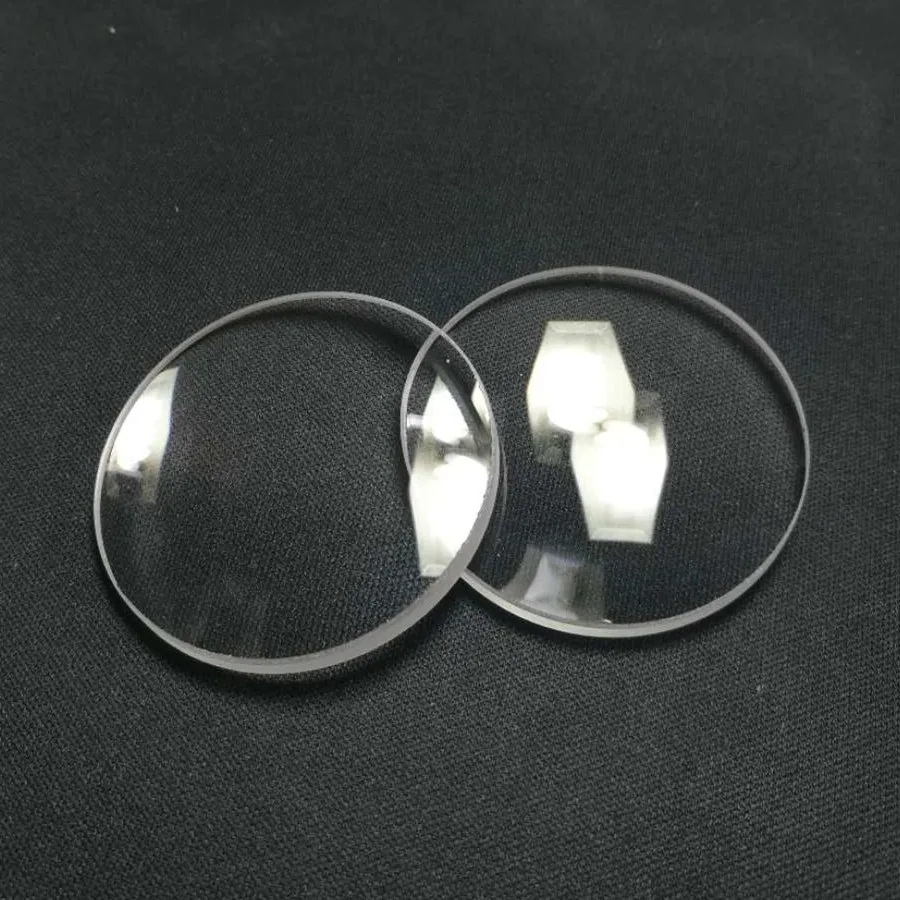 40mm K9 Magnifying Glass Spherical Mirror Double Convex Lens Biconvex