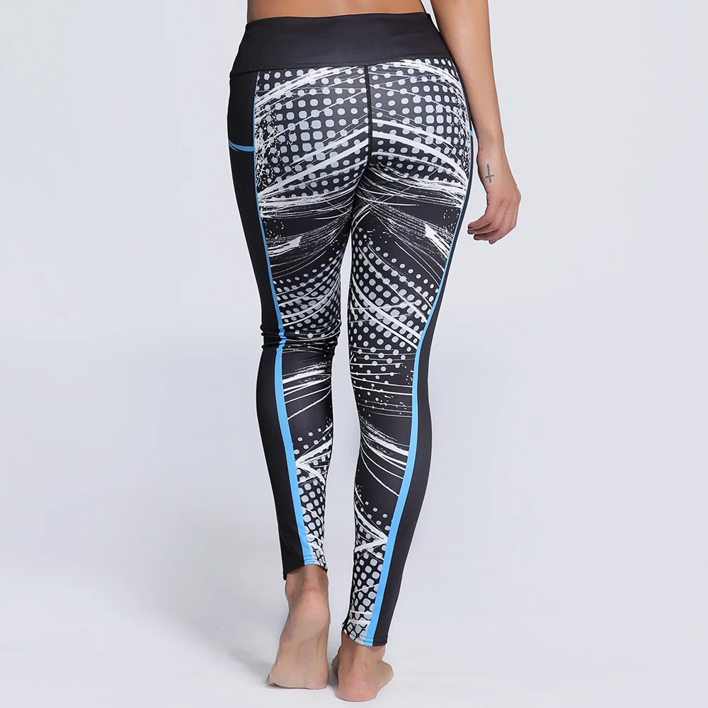 Women Leggings Tight Capris Pants Sexy Black Girl In Yoga Pants