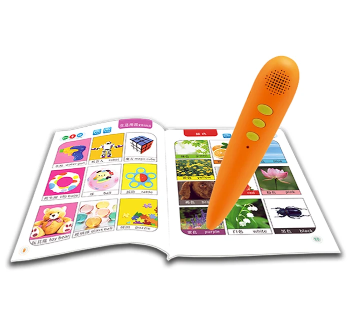 English Sound Book ABS Digital Talking Pen Best Learning Machine for Kids OID Reading Pen