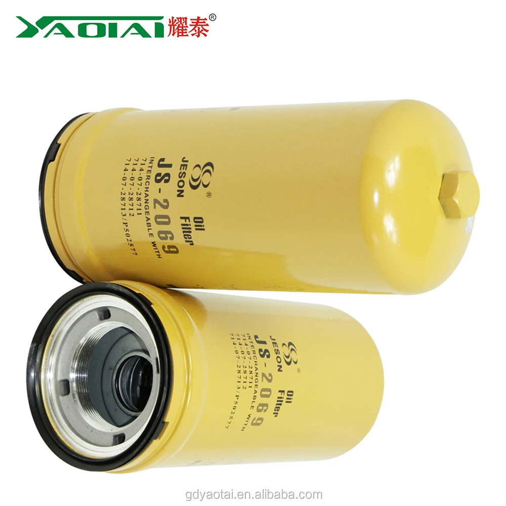 Oem 7140728712 Replacement Construction Excavator Engine Oil Filter ...