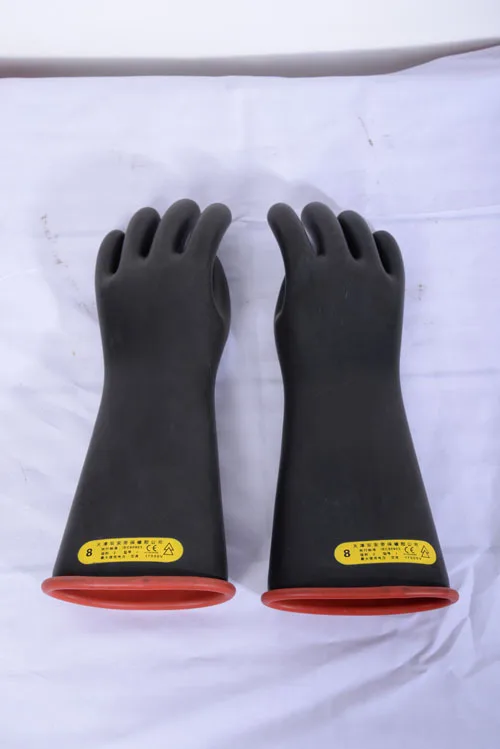 10 Kv Rubber Latex Electrical Insulated Working Gloves Buy High