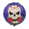 18 inch Halloween Decorations Foil Balloon Halloween Inflatable Pumpkin Head Skull Spider Web Balloons Party supplies