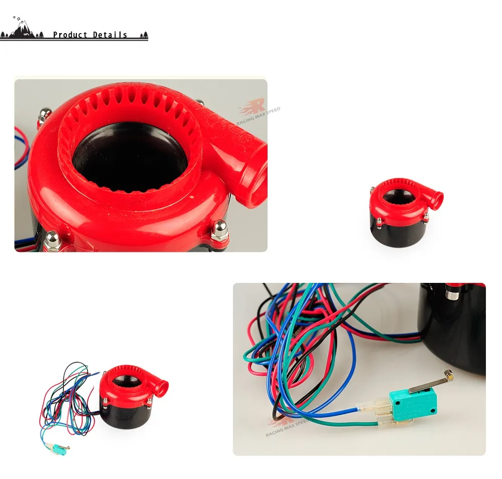 Universal Electronic Turbo Car Fake Dump Valve Turbo Blow Off Valve