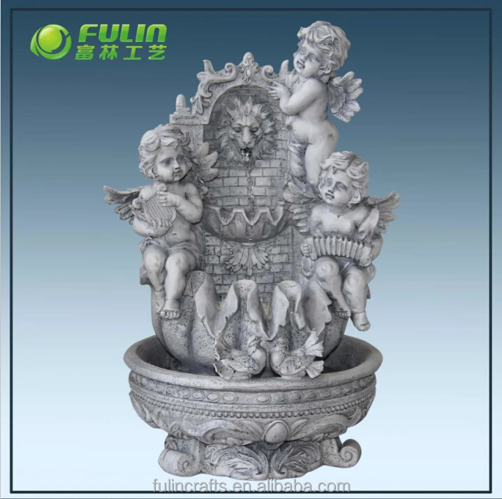 Wholesale Resin Classic Angel Water Fountain Buy Angel Water Fountain