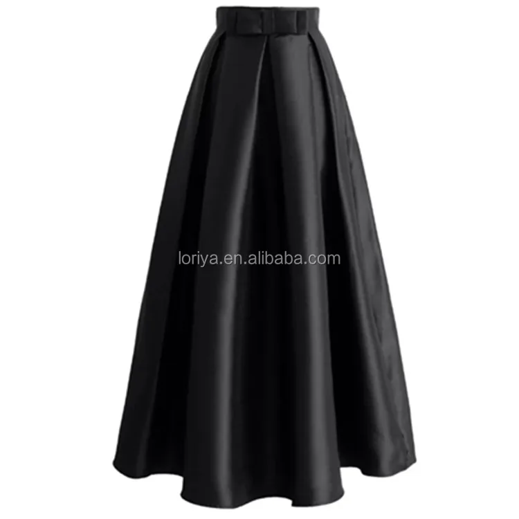 plain white long skirt