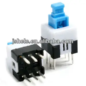 2pcs 8.5mmx8.5mm 8.5x8.5 poussoirs tactiles POWER MICRO SWITCH 4 Panel PCB 3V-12V,85MM 