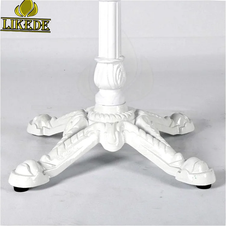 Classic Antique Western Style Cast Iron Marble Table Base Adjustable Dining Table Legs for Apartment Use