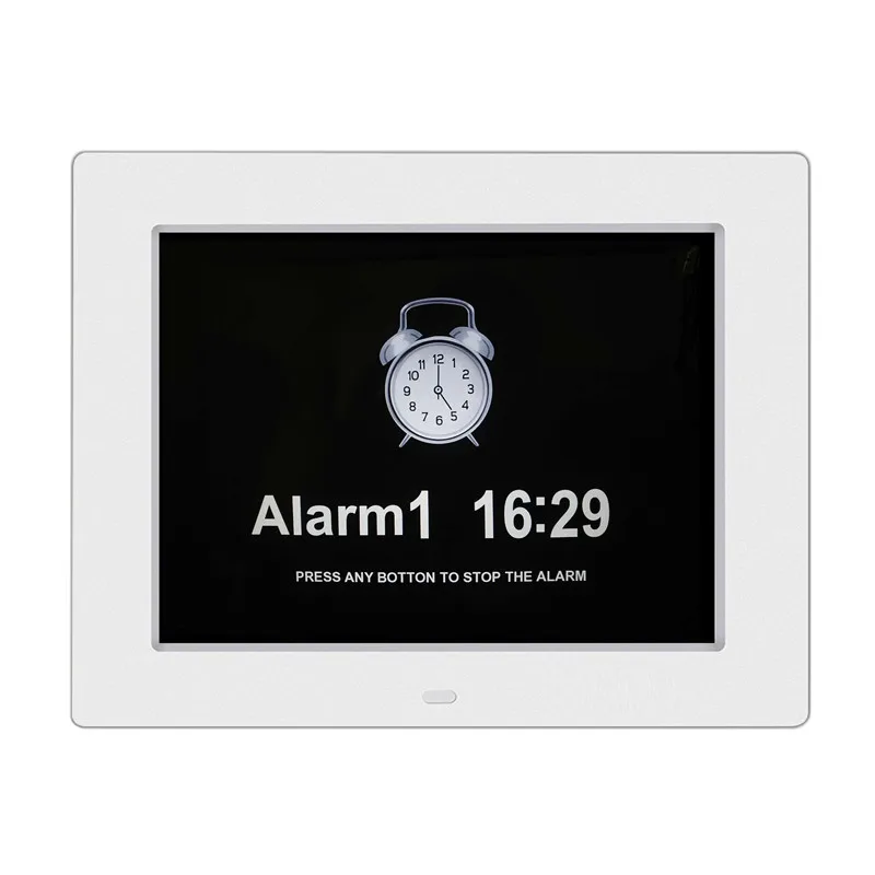 Dementia Day Alarm Clock Easy To Read 8