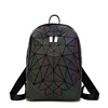 2019 wholesale new ideas Geometric night luminous Backpack for women young girls