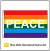 Cheap 3*5ft LGBT Gay Rainbow Peace Flag